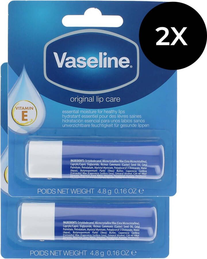 Vaseline Lip Therapy Duopack Lippenbalsem Original