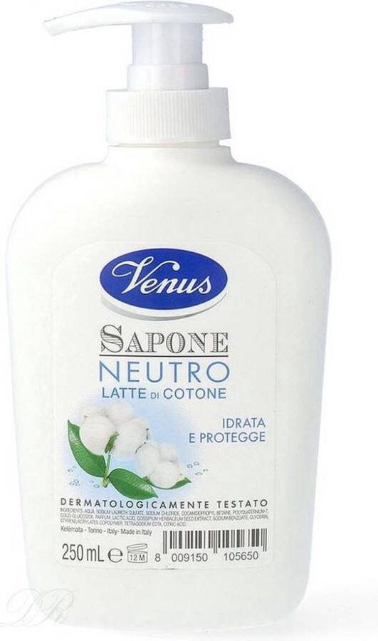 Vaseline Venus Vloeibare Handzeep Neutro Hydratend & Beschermend Pompje 10x250ml