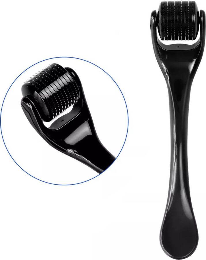 VATESI Dermaroller 0.5 mm 540 Micronaalden Dermaroller haargroei Huidverzorging