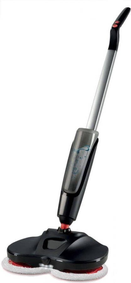 VBZ Elektrische Dweil – Vloermop – Oplaadbare Schoonmaak Mop Vloerreiniger – Dweilmachine Met 450ml Water Opslagtank Zwart