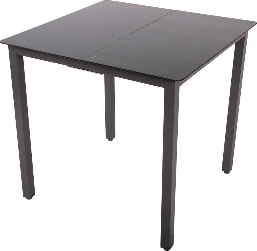 Vcm Aluminium Glazen Tuintafel Eettafel Balkontafel Campingtafel Tuinmeubelen MA Aluminium Glazen Tuintafel Eettafel Balkontafel Campingtafel Tuinmeubelen MA