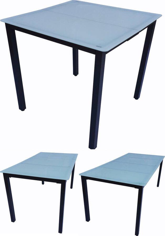 Vcm Aluminium Glazen Tuintafel Eettafel Balkontafel Campingtafel Tuinmeubelen SW Aluminium Glazen Tuintafel Eettafel Balkontafel Campingtafel Tuinmeubelen SW