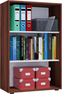 Vcm Houten kantoorstandplank Boekenmapmap Boekenkast Lona 3f Houten kantoorstandplank Boekenmapmap Boekenkast Lona 3f