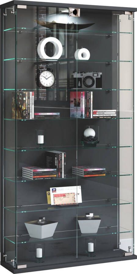 Vcm Wandvitrine Hängevitrine Glasvitrine Wand Schaukasten Vitrine Glas Relas L
