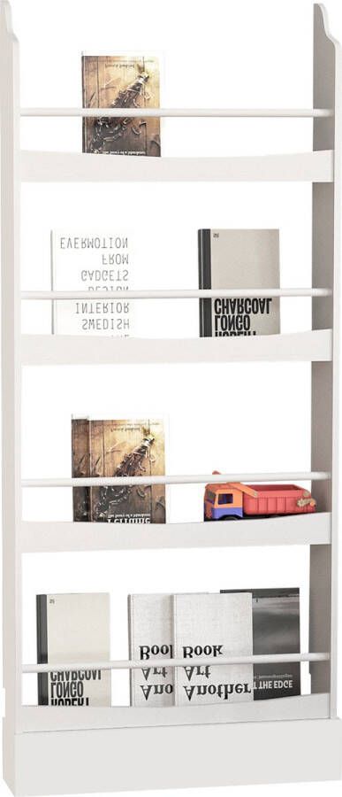 VDD Boekenkast wandplank boekenrek kinderkamer 146 cm hoog montessori