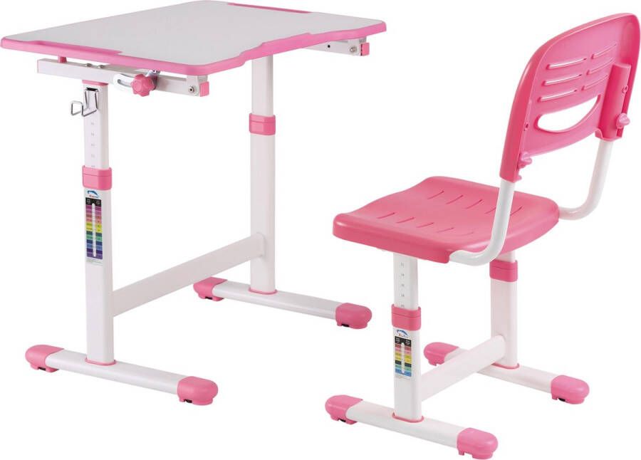 VDD Gaming Bureau met bureaustoel meisje tekentafel ergonomisch in hoogte verstelbaar