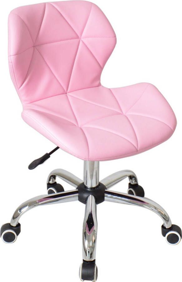 VDD Gaming Bureaustoel modern design directiestoel hoogte verstelbaar roze