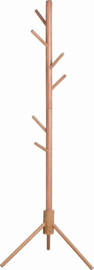 VDD Kapstok kinderkamer staande kinderkapstok 130 cm hoog bruin