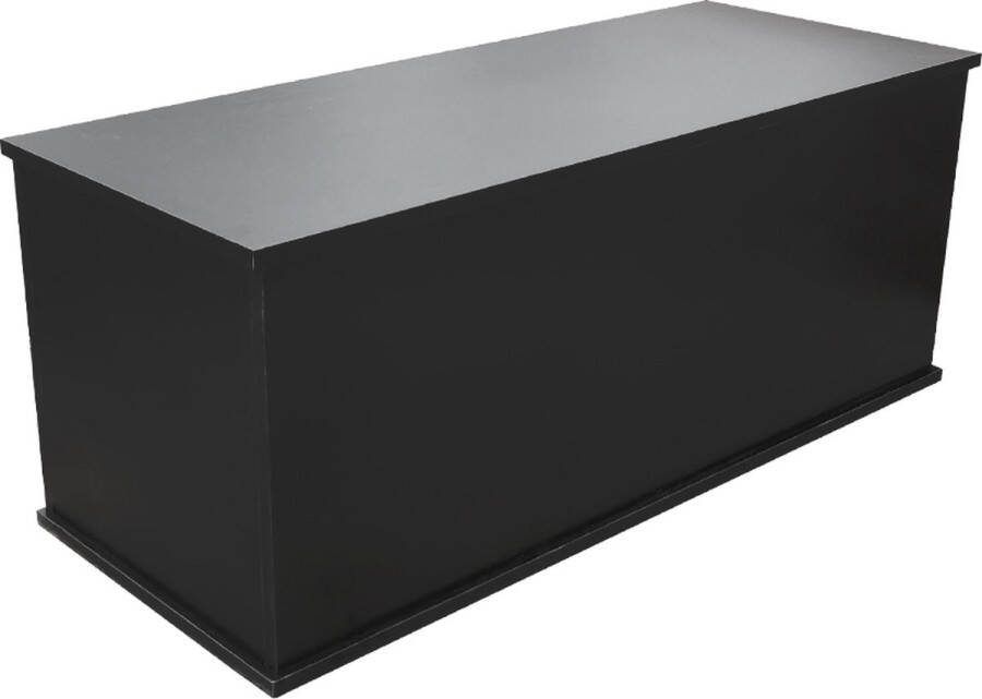 VDD Opbergkist Speelgoedkist Dekenkist Speelgoed Zwart 40 x 100 x 40 cm