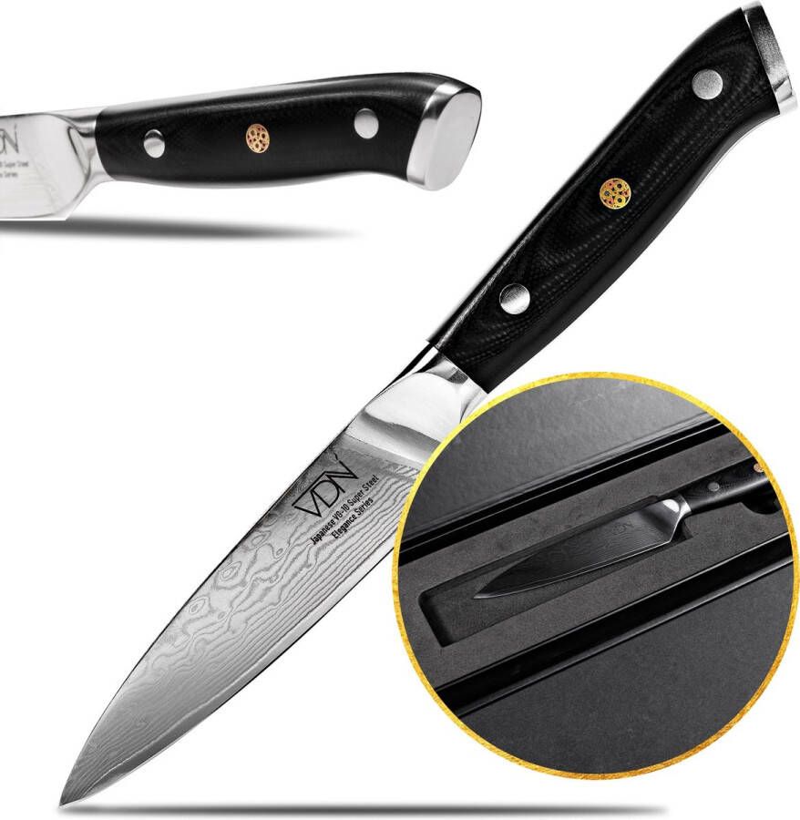VDN Schilmes damaststaal Elegance serie VG-10 Japans damascus 67 lagen staal Kerstcadeau