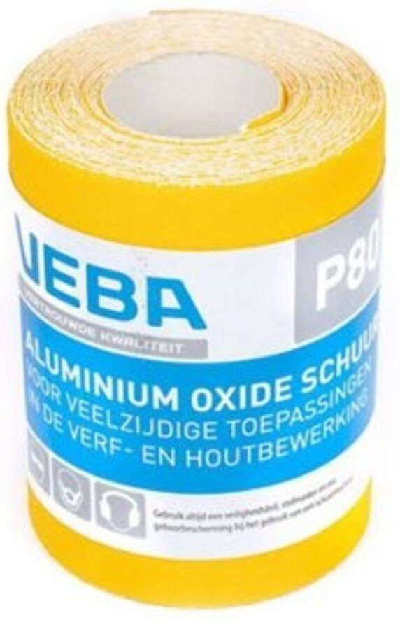 VEBA Schuurpapier Op Rol 110mm x 4.5m verschillende groftes