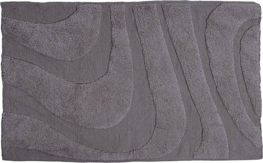 Veer Carpets Badmat Beau Grey 60 x 100 cm