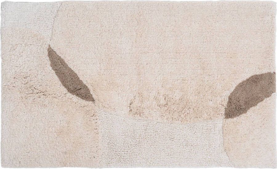 Veer Carpets Badmat Bink Creme 50 x 80 cm