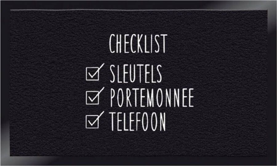 Veer Carpets Deurmat Checklist