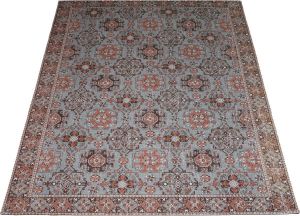 Veer Carpets Vloerkleed Bojan Dullblue 200 x 290 cm