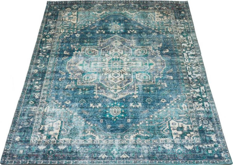 Veer Carpets Vloerkleed Nora Petrol 160 x 230 cm