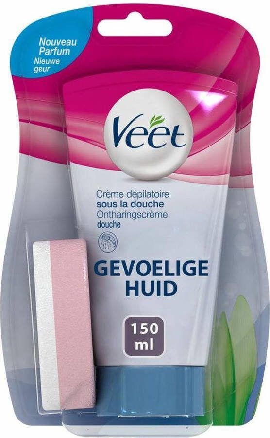 Veet 5x In Shower Ontharingscrème Gevoelige Huid 150 ml