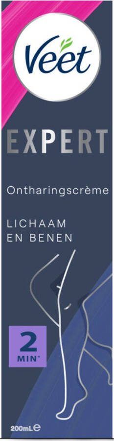 Veet 6x Expert Ontharingscrème Benen 200 ml