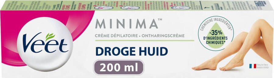 Veet Minima Ontharingscrème Droge Huid 200 ml