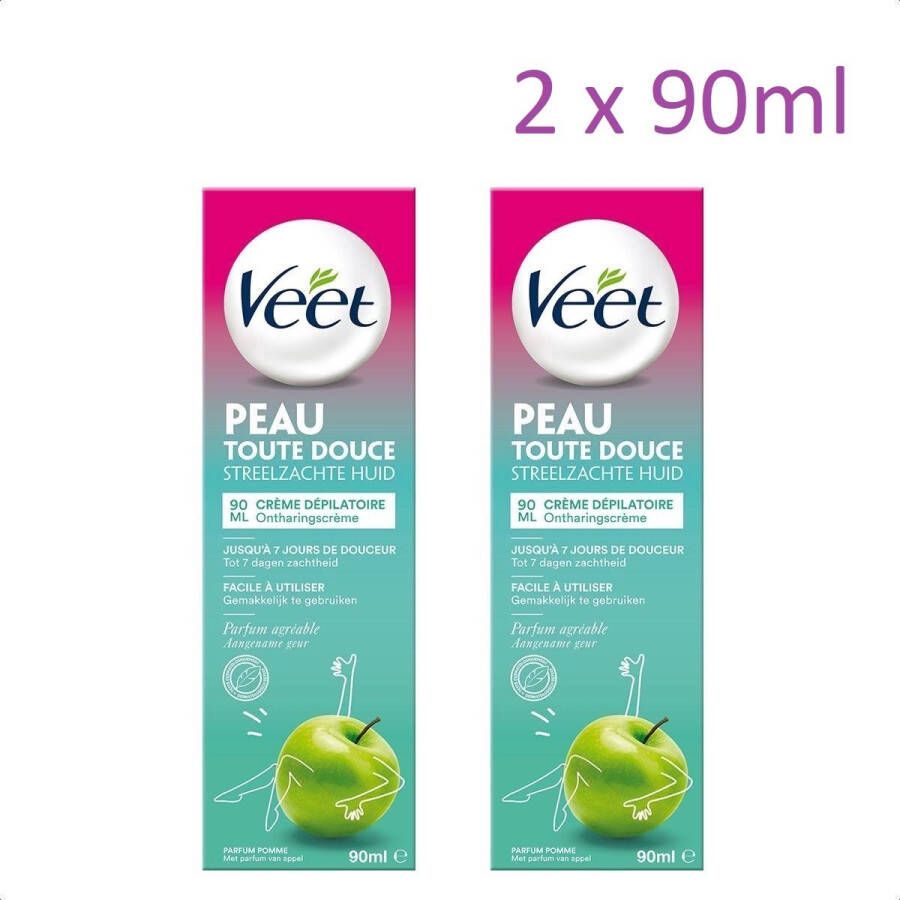 Veet Ontharingscreme Gen Z Benen & Lichaam 90ml x2