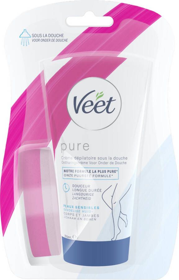 Veet Ontharingscrème Gevoelige Huid In Douche 150 ml