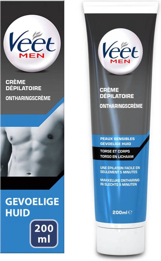 Veet Ontharingscreme Man Gevoelige Huid 200 ml