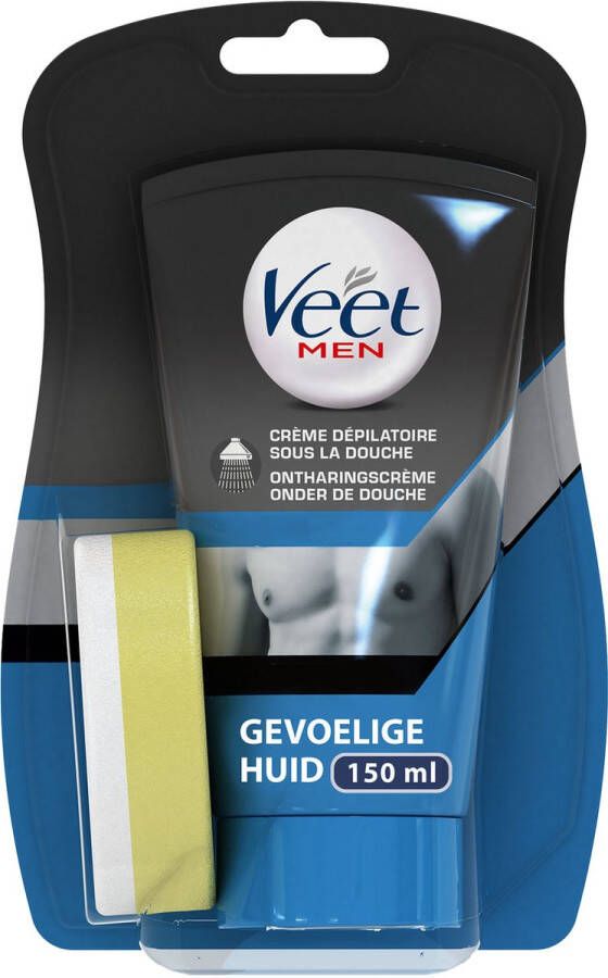 Veet Ontharingscreme Man Gevoelige Huid In Shower 150 ml