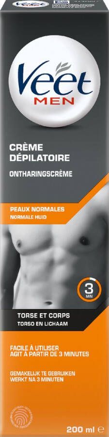 Veet Ontharingscreme Man Normale Huid 200 ml