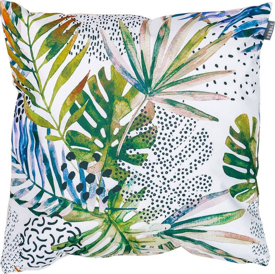 Veeva Outdoor Sierkussen met Vulling 45cm Natuurlijk Palmblad Binnen Buiten
