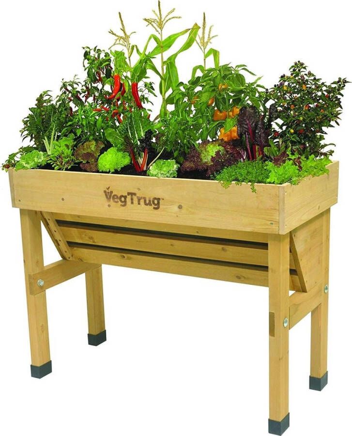 VegTrug Verhoogde kweektafel muurmodel 100 x 46 x 80 cm