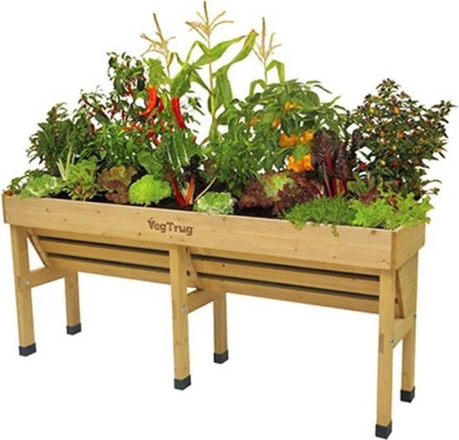 VegTrug Verhoogde kweektafel muurmodel 180 x 46 x 80 cm