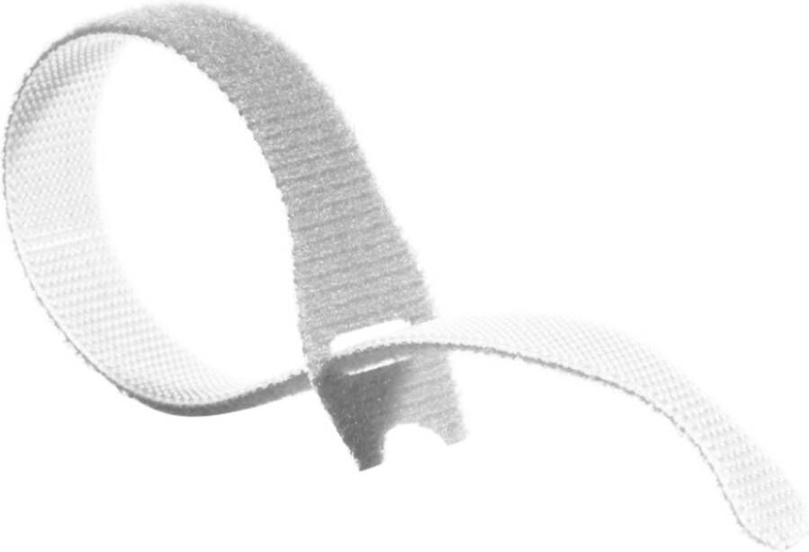 Velcro ONE-WRAP kabelbinder Losmaakbare kabelbinder Polypropyleen (PP) Klittenband Wit 25 stuk(s)