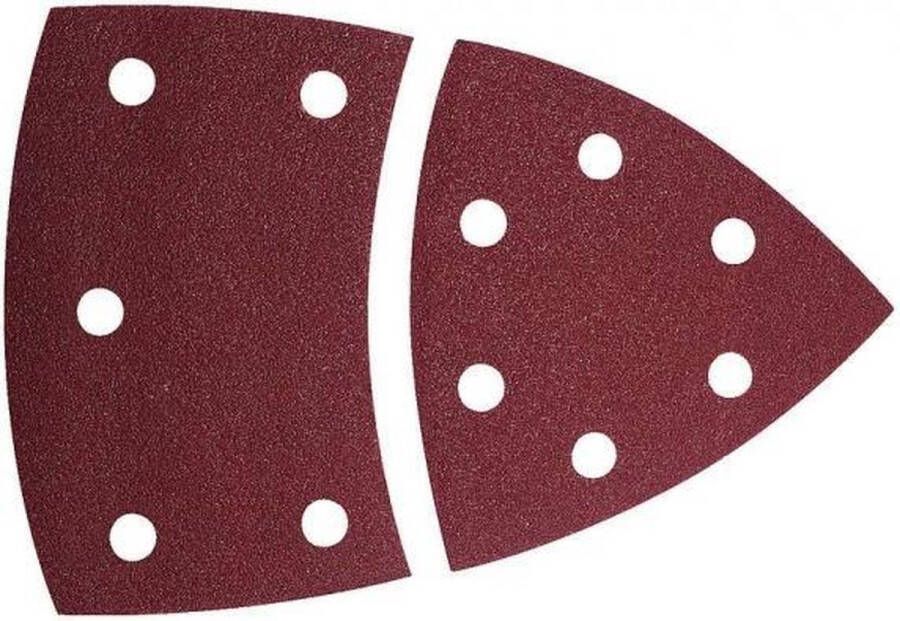 Velcro Schuurpapier MULTI DELTA K80 100x140mm 5 stuks verpakking
