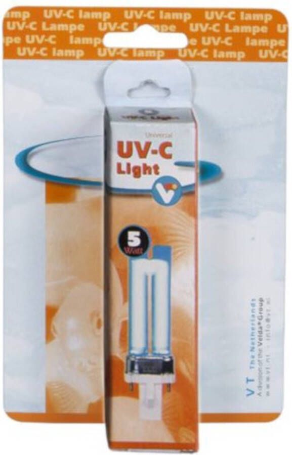 Velda Pl-lamp Uv-c Vt 5 Watt 13 Cm Glas Transparant