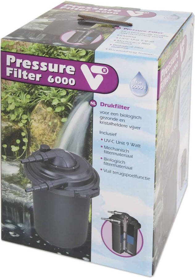 Vijvertechniek (VT) Velda (VT) Drukfilter 6000 9 W 146051