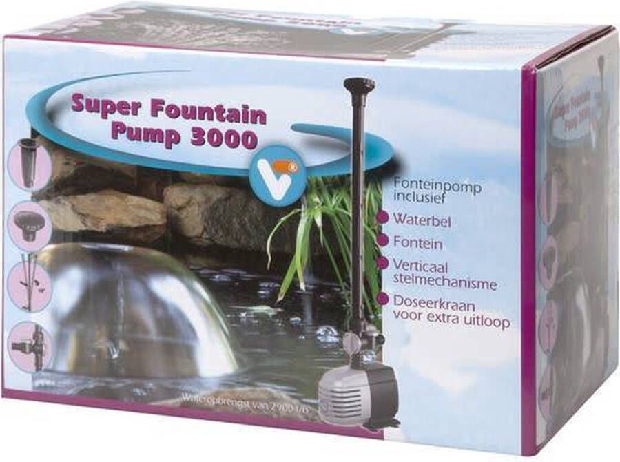 Vijvertechniek Super Fountain Pump 3000