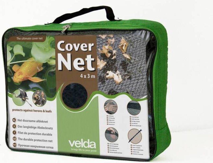 Velda vijvernet 6 x 10 meter in opbergtas