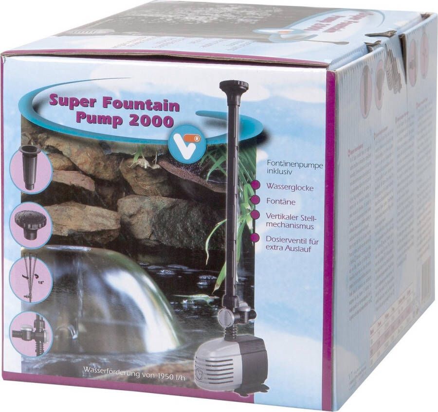 Vijvertechniek Super Fountain Pump 2000