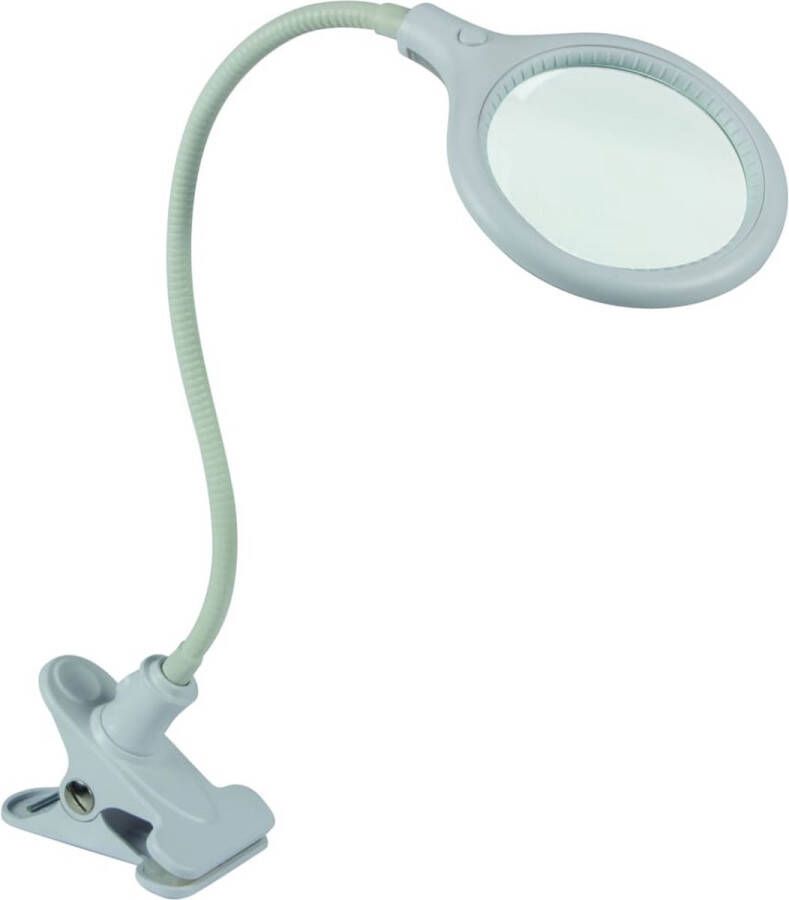 Velleman LED-LOEPLAMP MET BEVESTIGINGSKLEM 5 DIOPTRIE 6 W 30 LEDs WIT