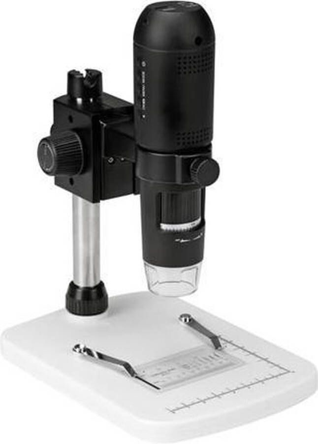 Velleman Digitale microscoop 3 megapixel HDMI USB instelbare focus ideaal voor onderzoek van planten mineralen insecten en meer
