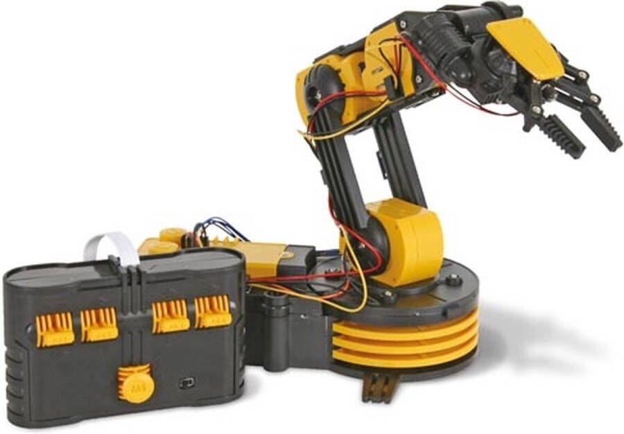 Velleman Educatieve Robot bouwkit Robotarm (KSR10) Speelgoedrobot STEM Constructiespeelgoed