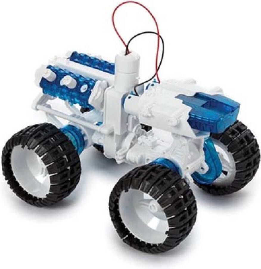 Velleman Educatieve Robot bouwkit Brandstofcelauto Zout Water Aangedreven (KSR22) Speelgoedrobot STEM Constructiespeelgoed