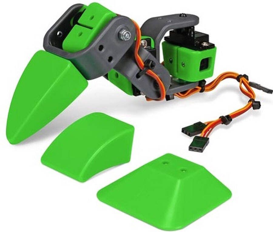 Velleman Kits Poot met 3 x 9G-servos uitbreidingsset voor Allbot perfect om je robot te personaliseren en uit te breiden inclusief voetjes en schroeven