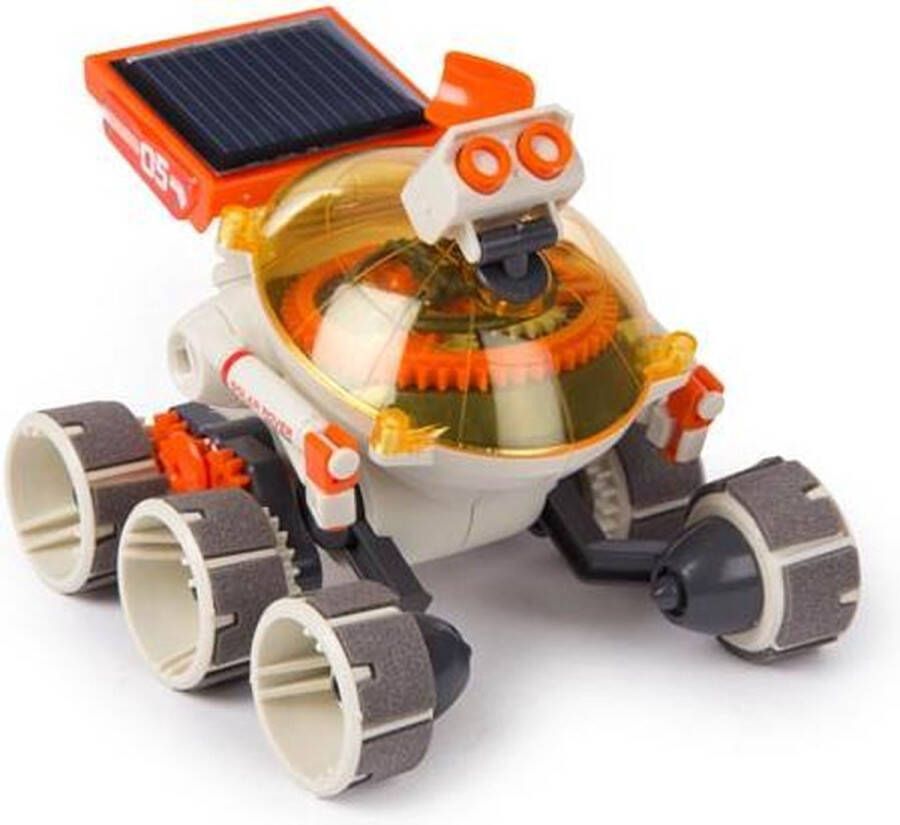 Velleman Educatieve Robot bouwkit Maanrover Op Zonne-Energie (KSR14) Speelgoedrobot STEM Constructiespeelgoed