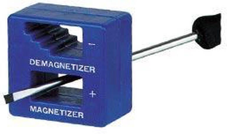 Velleman Magnetiseer- demagnetiseergereedschap voor schroevendraaiers en ander gereedschap blauw