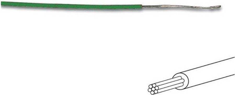 Velleman Montagedraad Ø 1.4 Mm 0.2 Mm² Meeraderig Groen