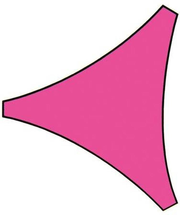 Velleman Schaduwdoek Driehoek 3 6x3 6 Fuchsia met Bevestigingsset