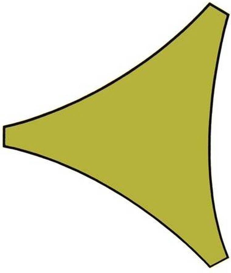Velleman Schaduwdoek Driehoek 3 6x3 6 Lichtgroen met Bevestigingsset