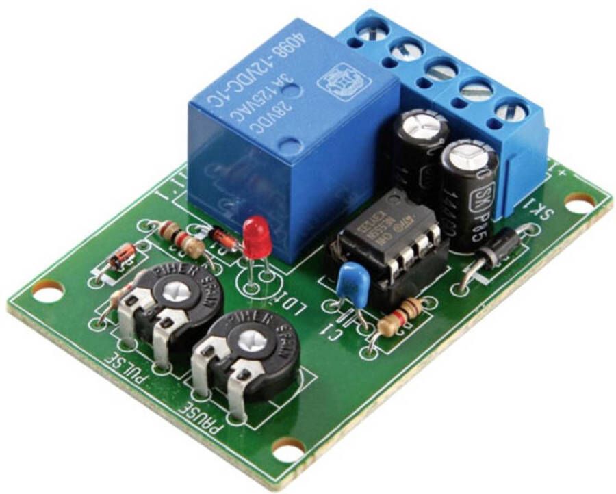 Velleman Interval Timer Module Regelbaar 40 X 85 Mm Groen