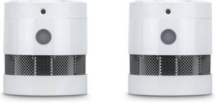 Velox Rookmelder Brandmelder Batterijduur van 3 jaar met Mobiele App Incl. Montageset 2 Stuks